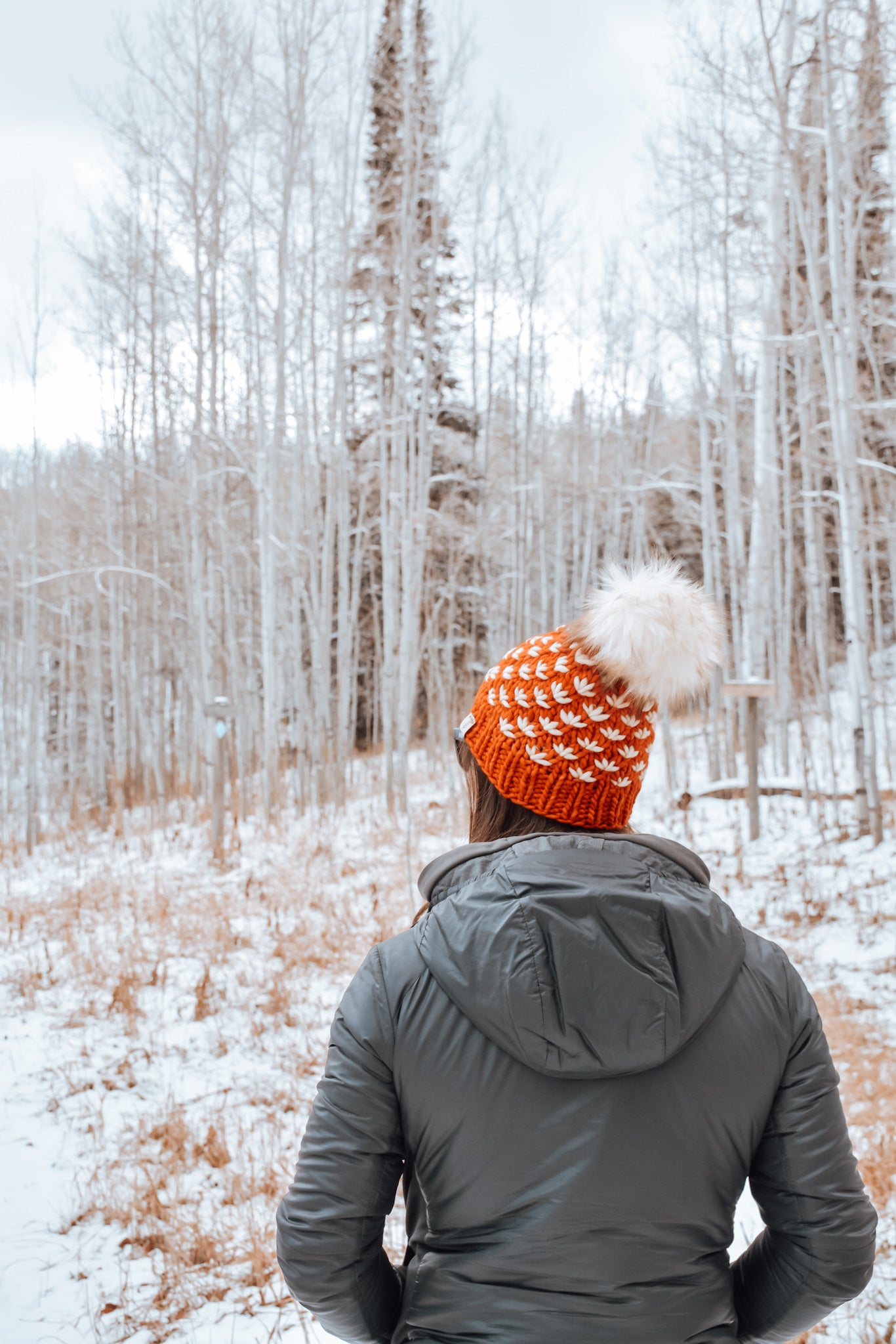 Merino Wool Lotus Flower Beanie